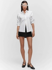 Áo Sơ Mi Trắng Mango