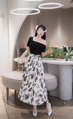 Đầm Lệch Vai Topshop