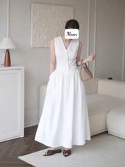 Đầm Sát Nách 2 Màu Zane