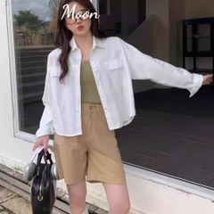 Áo Sơ Mi Túi Ngực Gip