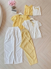 Sét Áo Tơ Và Quần