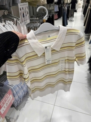 Áo Dệt Kim Kẻ Ngang Gu