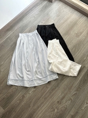 Chân Váy Phối Ren Gip