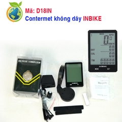 Đồng hồ contermet không dây màn hình LCD INBIKE mã D18IN