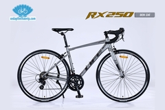 Xe đạp đua Life RX250: Khung Nhôm mối hàn mịn, Group SHIMANO tay đề lắc 2x7 tốc độ. Bánh 700x25C.