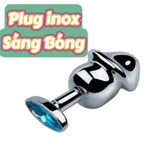 Phích cắm hậu môn Inox hình đầu khấc