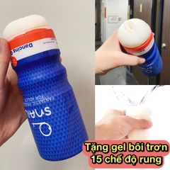 Cốc thủ dâm Snail nhiều chế độ rung TẶNG Gel bôi trơn