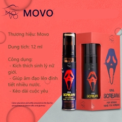 Gel bôi trơn Movo Scream la hét trong sự sung sướng