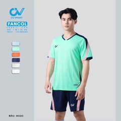 Áo bóng đá không logo CV Sport FANCOL