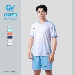 Áo bóng đá không logo CV Sport FANCOL