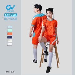 Áo bóng đá không logo CV Sport FANCOL