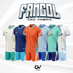 Áo bóng đá không logo CV Sport FANCOL