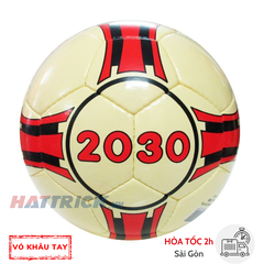 Quả Bóng Đá GERU 2030 Khâu Tay (Số 4) Kem
