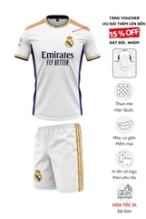 Áo Real Madrid 23/24 [Thun Mè Hàn Quốc]