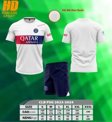 Áo PSG Paris Saint Germain 23/24 [Thun Mè Hàn Quốc]