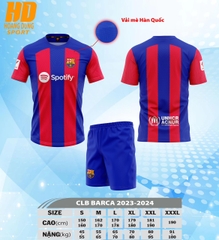 Áo Barca 2023/24 [Thun Mè Hàn Quốc]