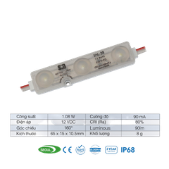 Chip LED Module SiD IP68, Bảo hành 3 năm by Sam Sung, in Korea