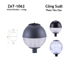 Đèn LED Chiếu Sáng Cảnh Quan Công Viên ZAT-1062 - Phù Hợp Cột Từ 3-6M với Công suất Từ 30W đến 50W