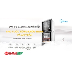 Tủ sấy ly chén bát diệt khuẩn Midea MXV-ZLP200LG501