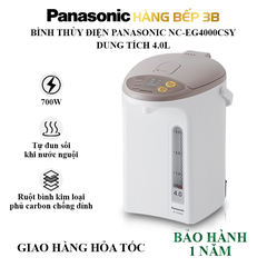 Bình thủy điện Panasonic 4 lít NC-EG4000CSY
