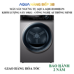 Máy sấy quần áo ngưng tụ Aqua AQH-H1000H.PS 10kg