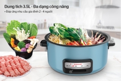 Nồi lẩu điện Sunhouse SHD4527 - 3.5 lít