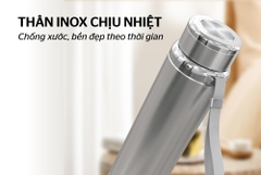 Bình giữ nhiệt inox 304 Sunhouse 720ml KS-TU720FI (inox)