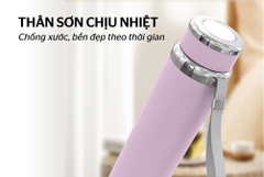 Bình giữ nhiệt inox 304 Sunhouse 720ml KS-TU720FP (màu hồng)