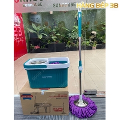 Bộ lau nhà xoay 360 độ Sunhouse KS-CL330IB