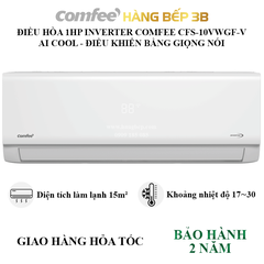 Máy lạnh Inverter 1HP Comfee CFS-10VWGF-V