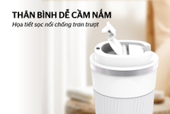 Cốc giữ nhiệt inox 304 Sunhouse 500ml KS-TU500SW (màu trắng)