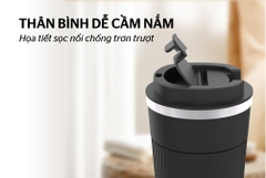 Cốc giữ nhiệt inox 304 Sunhouse 500ml KS-TU500SB (màu đen)