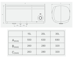 Máy nước nóng gián tiếp Viessmann Vitowell Comfort P2 S20-VN