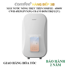 Máy nước nóng trực tiếp Comfee CWH-45EPGPVN(W)-CB