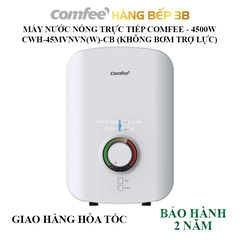 Máy nước nóng trực tiếp Comfee CWH-45MVNVN(W)-CB