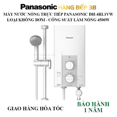 Máy nước nóng trực tiếp Panasonic DH-4RL1VW 4500W không bơm