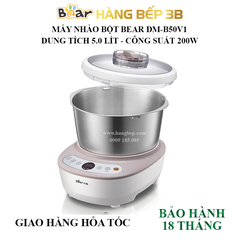 Máy nhào bột 5 lít Bear DM-B50V1 200W quốc tế