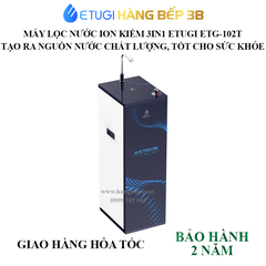 Máy lọc nước ion kiềm Etugi ETG-102T màu xanh đen