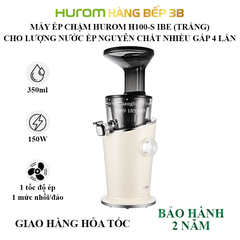 Máy ép chậm Hurom Diva H100-S IBE màu trắng