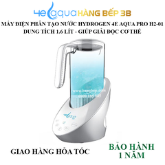 Máy điện phân tạo nước Hydrogen 4E Aqua Pro H2-01 - 1.6 lít