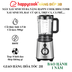 Máy xay sinh tố Happy Cook HBM-T150B