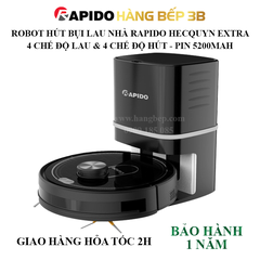 Robot hút bụi lau nhà Rapido Hecquyn Extra