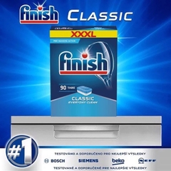 Viên rửa chén Finish Classic FVCL90LM 90 viên - Không mùi