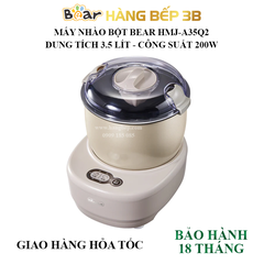 Máy nhào bột 3.5 lít Bear HMJ-A35Q2 120W quốc tế