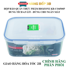 Hộp bảo quản thực phẩm ngăn mát Sunhouse KB-CO4500P 4500ml