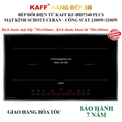 Bếp đôi điện từ Kaff KF-HID7348 Plus