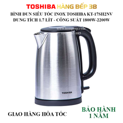 Bình đun siêu tốc Toshiba 1.7 lít KT-17SH2NV