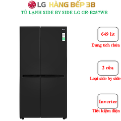 Tủ lạnh LG Inverter 649 lít GR-B257WB
