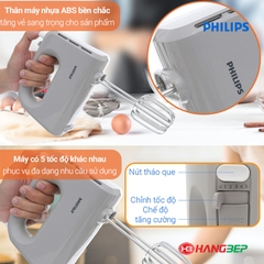 Máy đánh trứng Philips HR3705/20 - Chính hãng