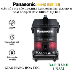 Máy hút bụi khô ướt Panasonic MC-YL631RN46 1700W